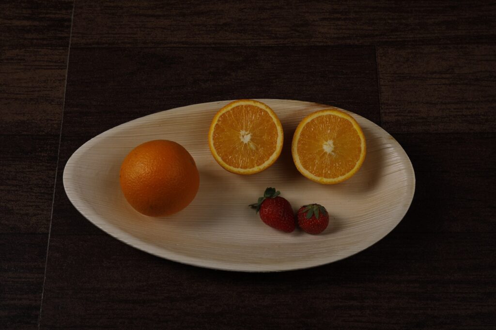 Areca Palm Leaf Plate: Tray 